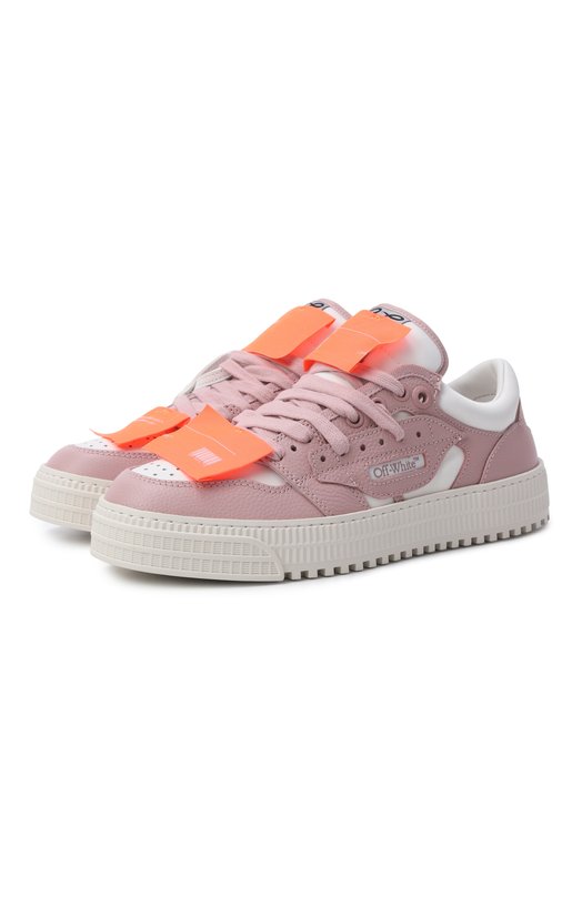 Кожаные кеды 3.0 Off Court Off-White 0WIA28ES26LEA001 Розовый 0WIA28ES26LEA001