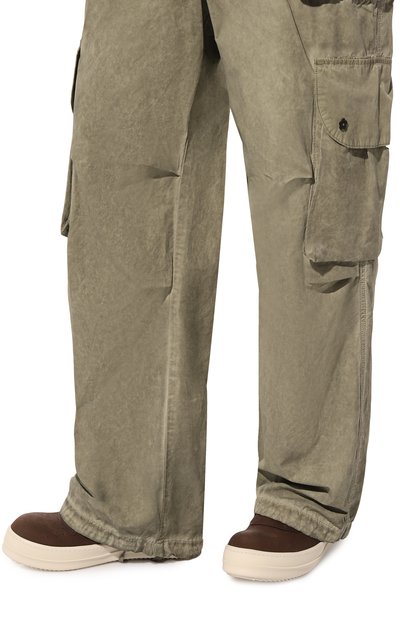 Кожаные ботинки luxor geobasket RICK OWENS, арт. RU02C7894/LWNLP0, фото 3