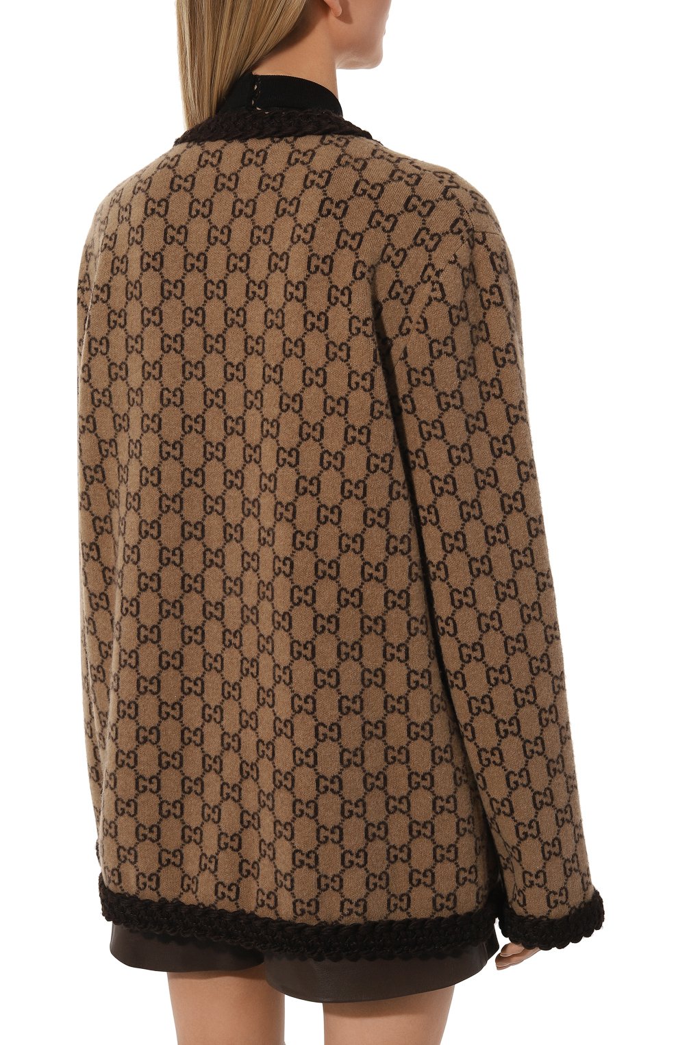 Шерстяной кардиган GUCCI, арт. 644570 XKBN1, фото 4