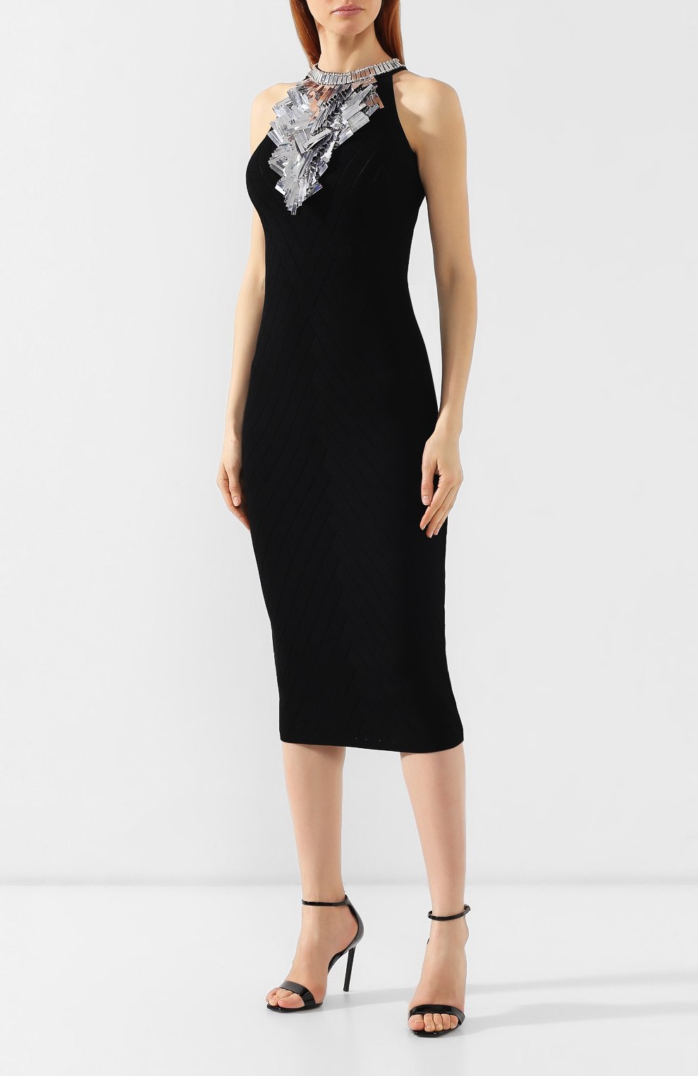 Платье-миди BALMAIN, арт. RF06398/K362, фото 3