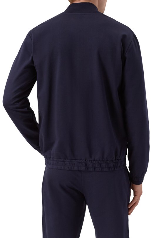 Хлопковый бомбер Bogner 88079694 Синий  88079694 Фото 4