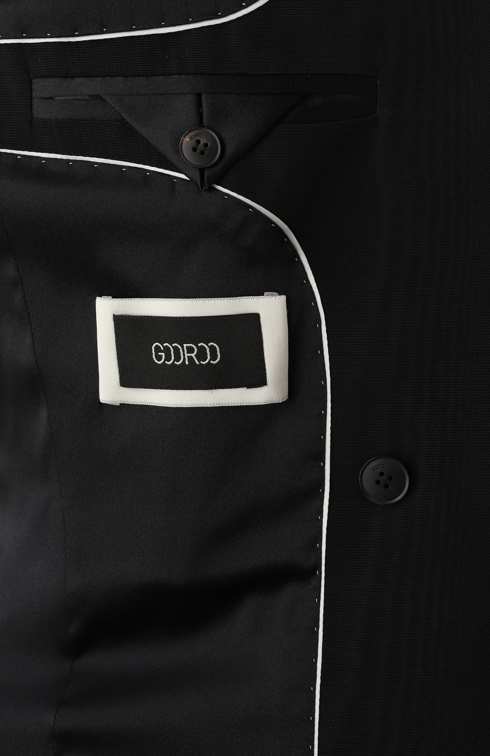 Жакет из хлопка и вискозы GOOROO, арт. JT025-7080-900-FW24/25, фото 7