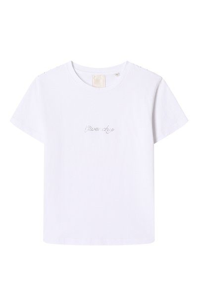 Хлопковая футболка GIVENCHY, арт. H30803