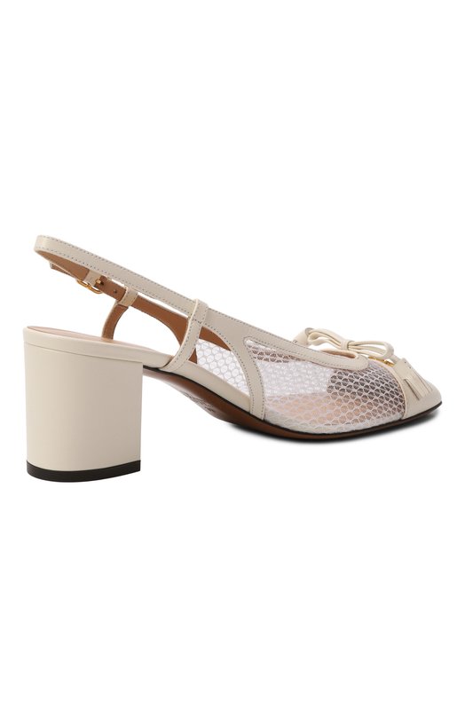 Комбинированные туфли Valet Du Roi 60 Valentino 8W2S0MH9/PDY Кремовый  8W2S0MH9/PDY Фото 5