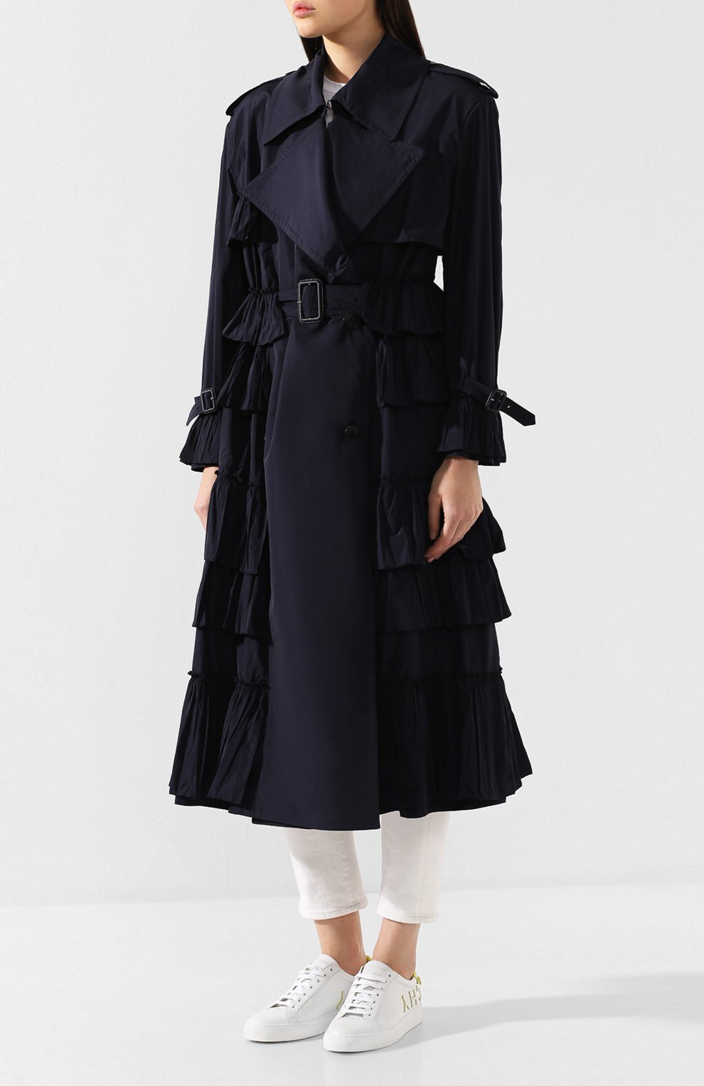 Двубортный плащ VALENTINO, арт. SB3CA4004NW, фото 3