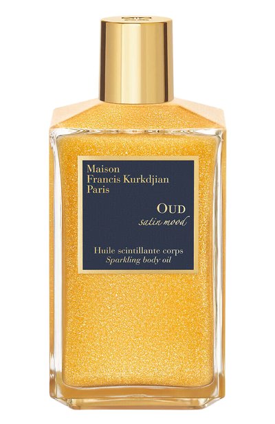 Женского мерцающее масло для тела oud satin mood (200ml) MAISON FRANCIS KURKDJIAN, арт. RA97136