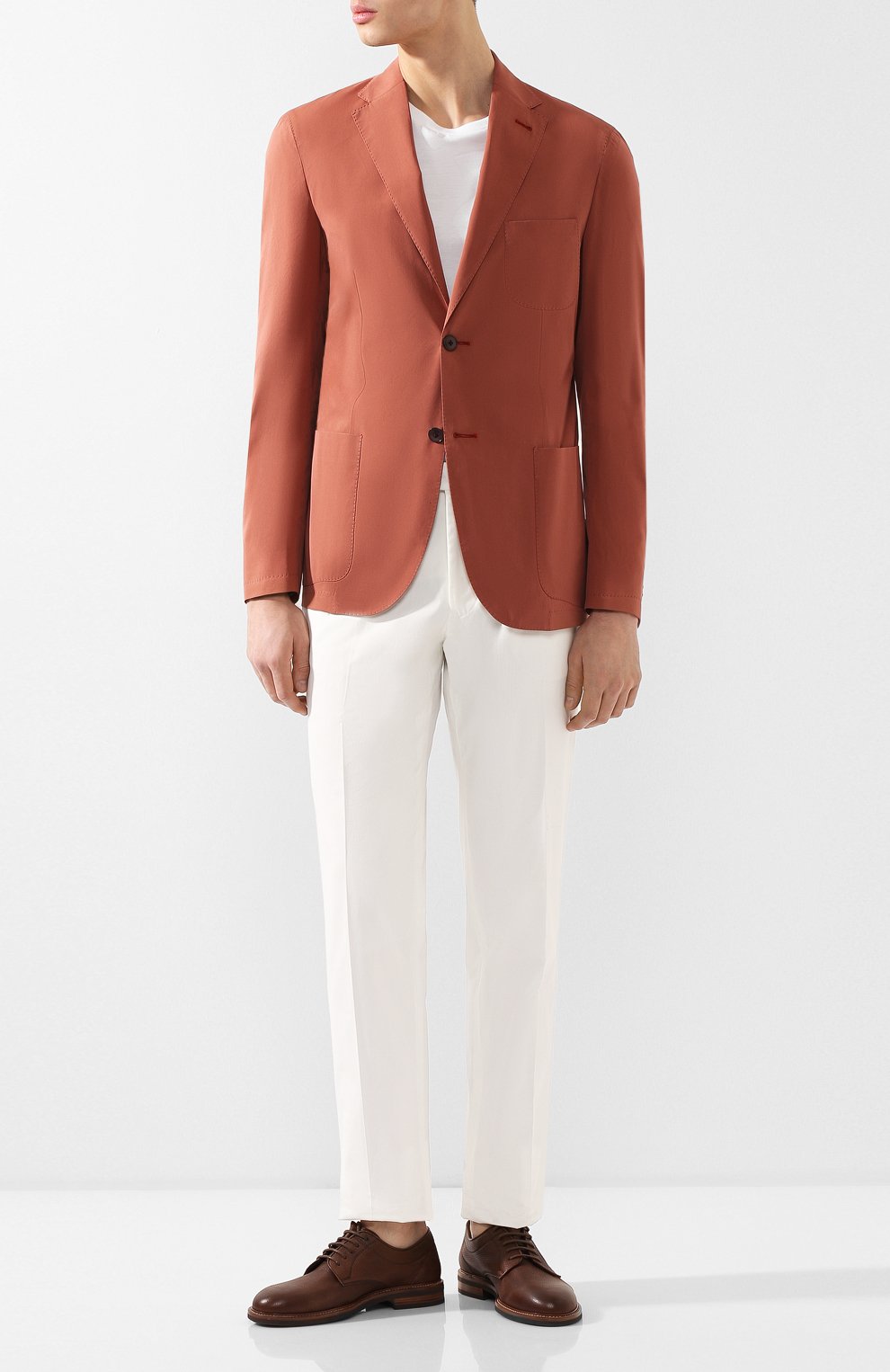 Пиджак из смеси хлопка и шелка CORNELIANI, арт. 85X576-0113000/90, фото 2