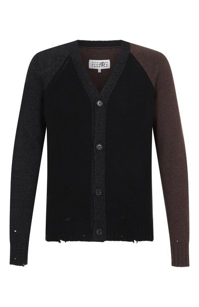 Мужской шерстяной кардиган MM6, арт. SH2HP0013/M13160