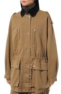 Хлопковая парка ISABEL MARANT ETOILE, арт. 24AVE0358FB-B3G02E, фото 3