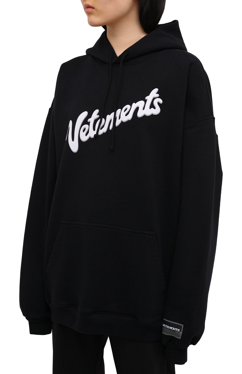 Хлопковое худи VETEMENTS, арт. UE51TR770B 1604/W, фото 3