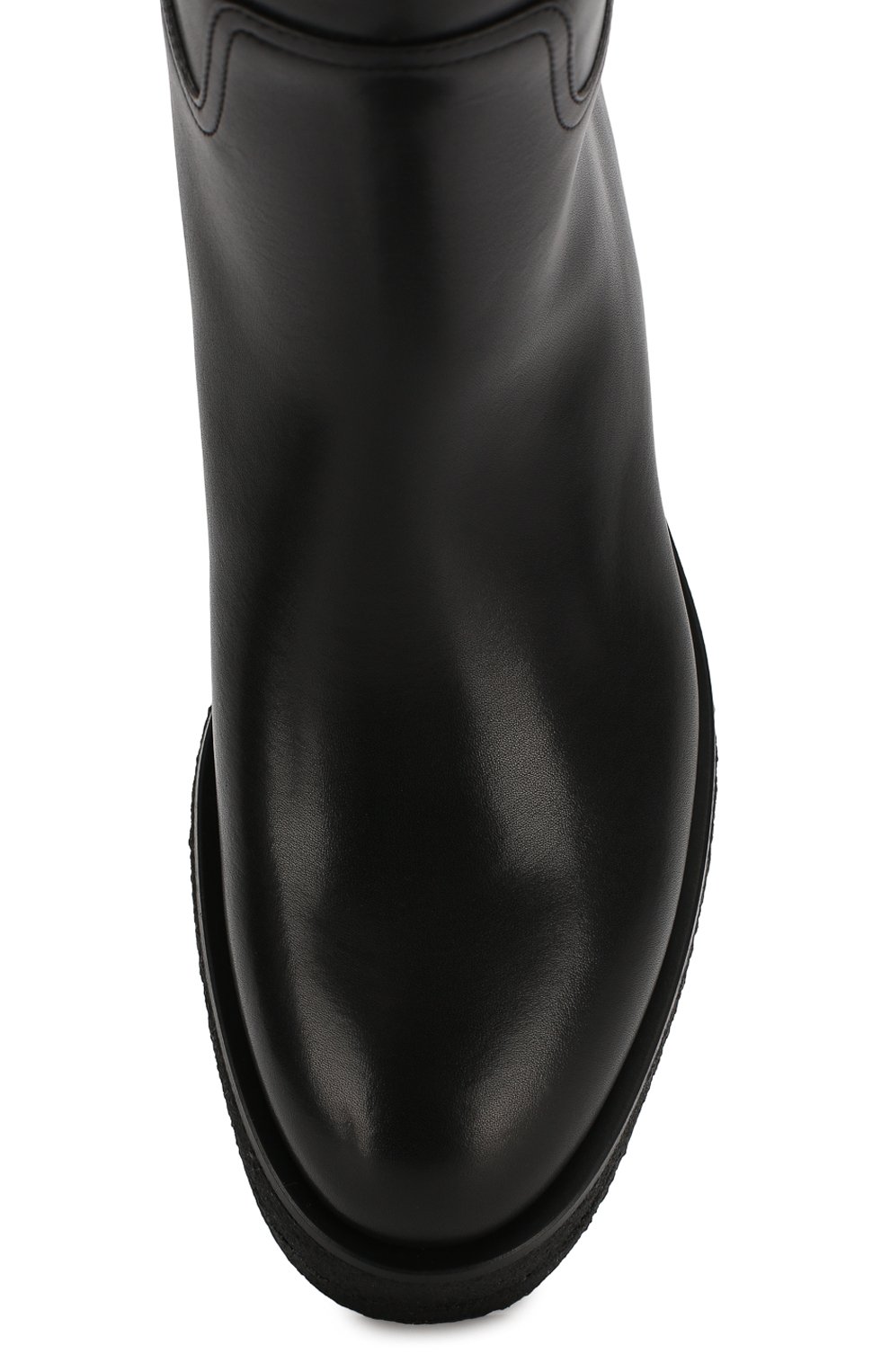 Кожаные сапоги motorbike THE ROW, арт. F1142-L52CR, фото 5