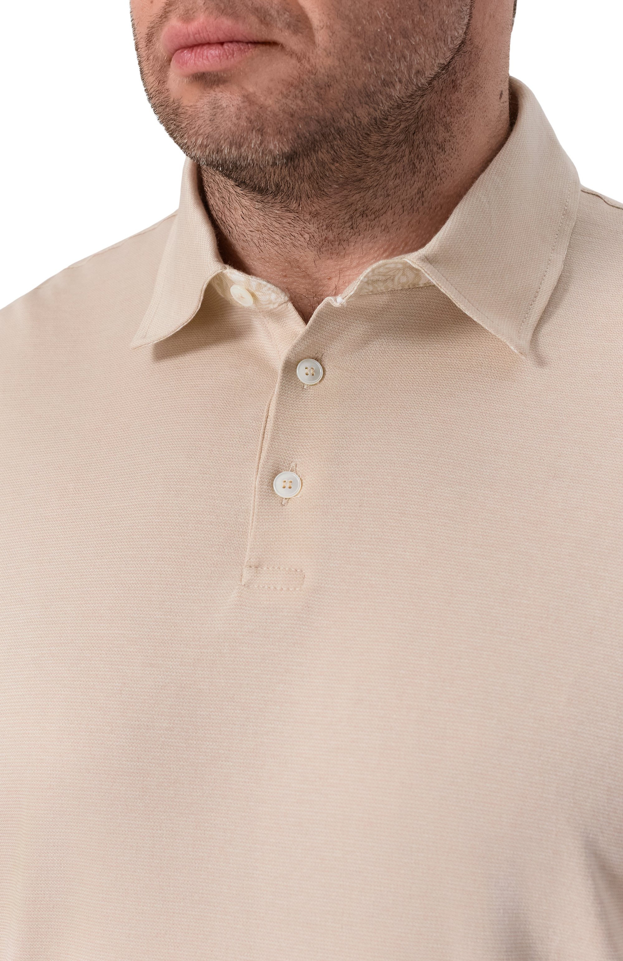 Поло из хлопка и лиоцелла PAUL&SHARK, арт. 26411253_001, фото 5