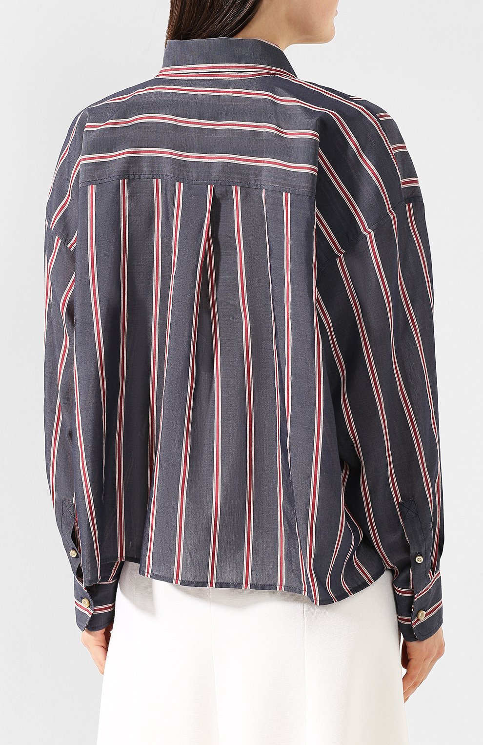 Рубашка в полоску ISABEL MARANT ETOILE, арт. CH0331-19P021E/YCA0, фото 4