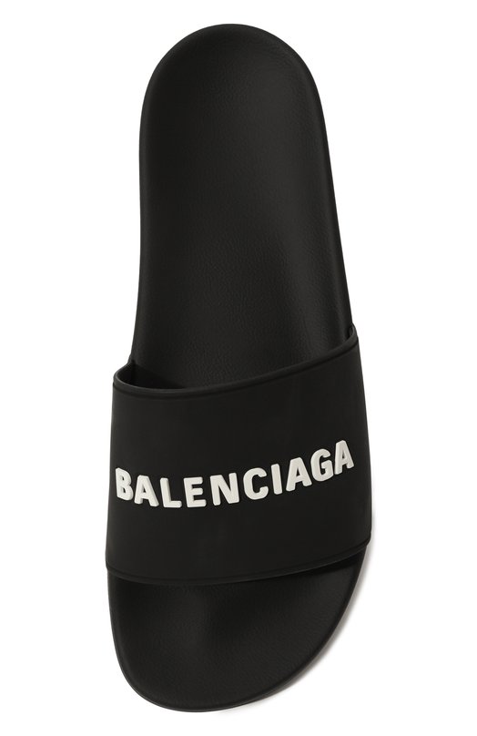 Шлепанцы Pool Balenciaga 565826/W1S80/1006 Чёрный  565826/W1S80/1006 Фото 6