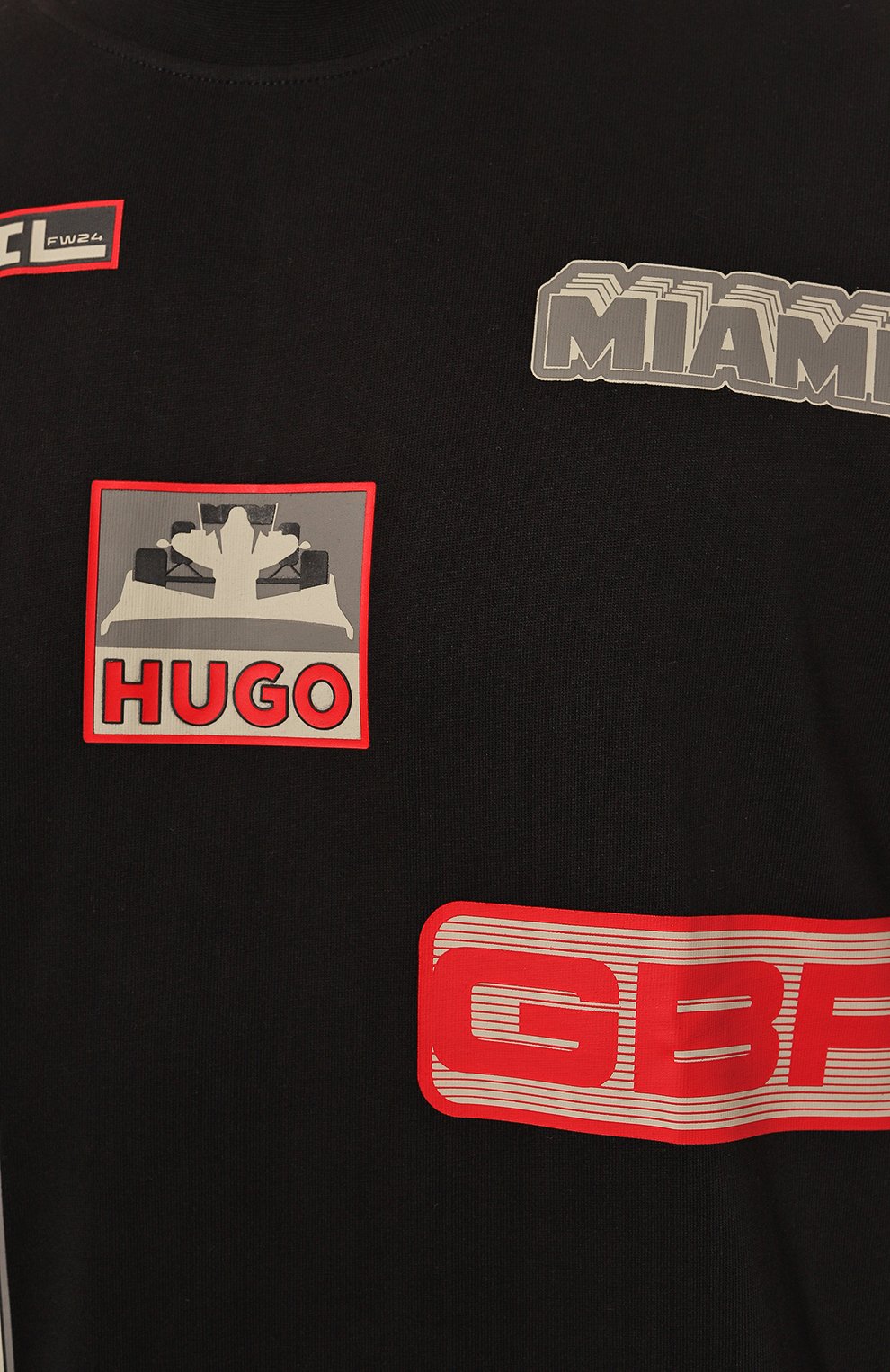 Хлопковая футболка hugo x rb HUGO, арт. 50530338, фото 5