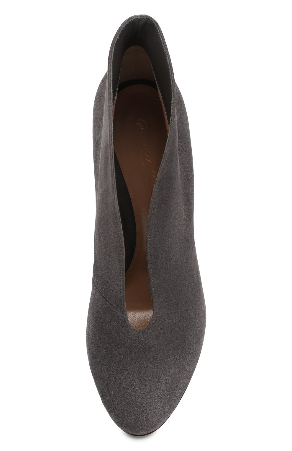 Замшевые ботильоны vamp GIANVITO ROSSI, арт. G29450/SUEDE, фото 5