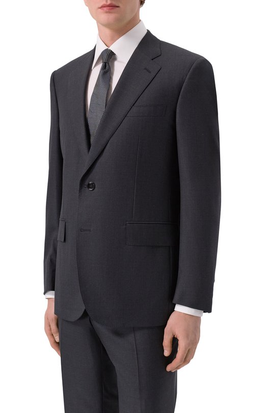 Шерстяной костюм Stefano Ricci S1SF432220/HB Серый  S1SF432220/HB Фото 2