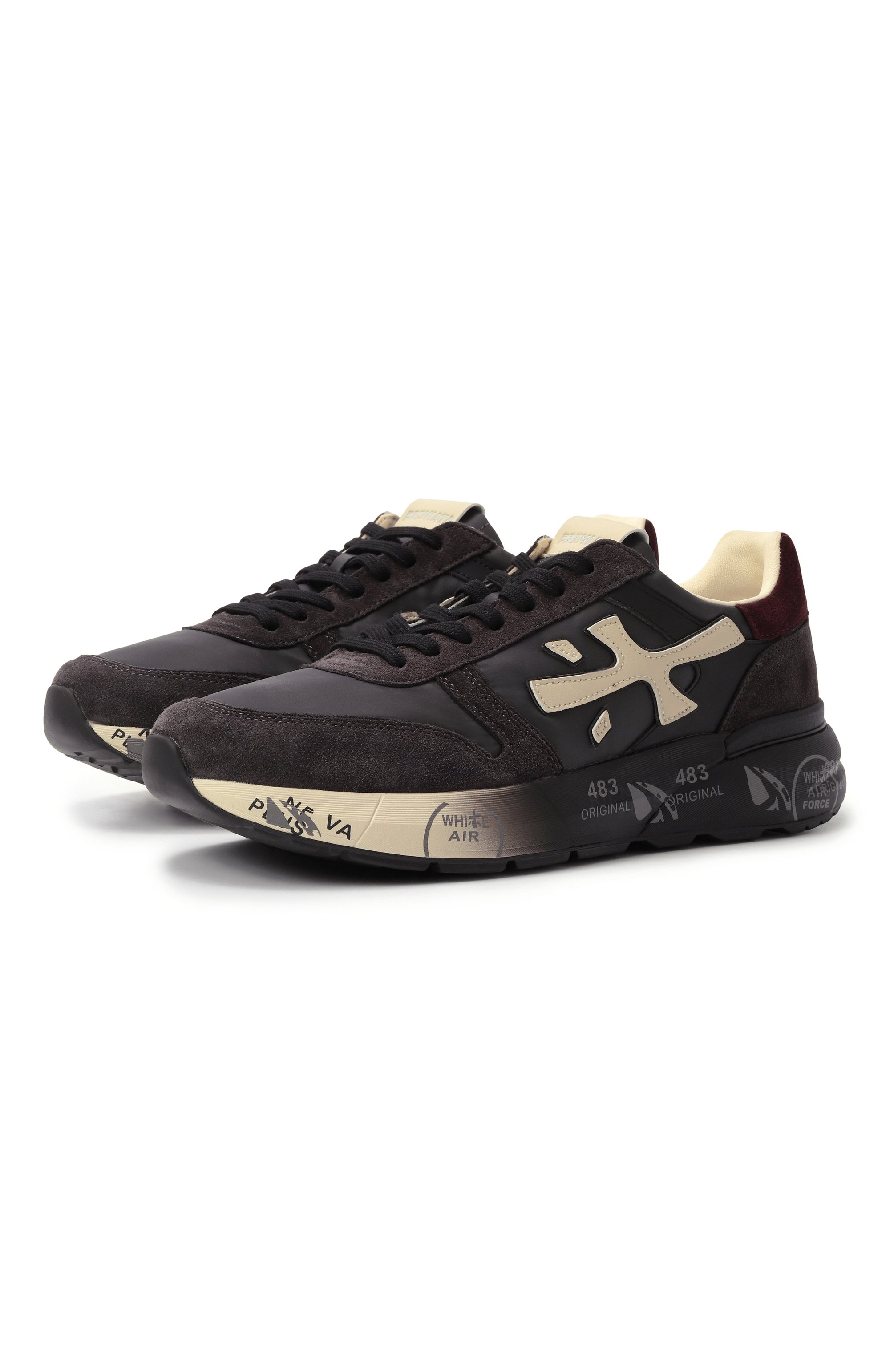 Комбинированные кроссовки mick PREMIATA, арт. MICK/VAR 7719, фото 1