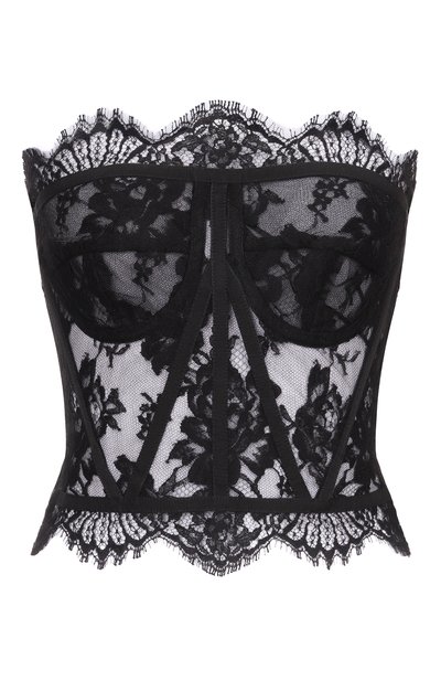 Женский хлопковый корсет DOLCE & GABBANA, арт. F72X4T/HLMQJ