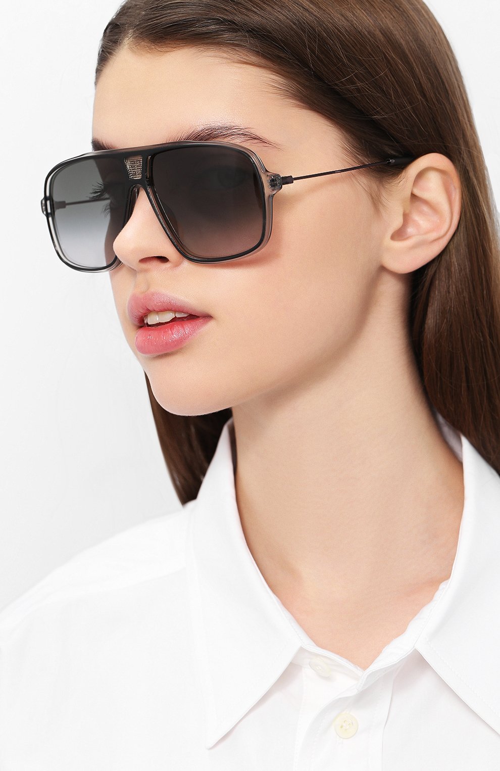 Солнцезащитные очки GIVENCHY черного цвета по цене 21200 руб., арт. 7138 06W, фото 2 Солнцезащитные очки GIVENCHY, арт. 7138 06W, фото 2