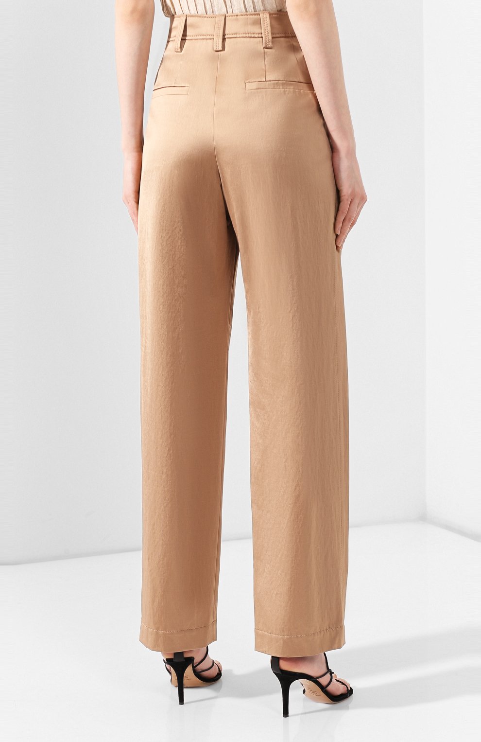 Брюки из смеси вискозы и хлопка BRUNELLO CUCINELLI, арт. M0H86P7237, фото 4