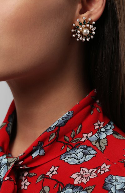 Серьги с отделкой кристаллами swarovski ANTON HEUNIS, арт. GDS3.16, фото 2