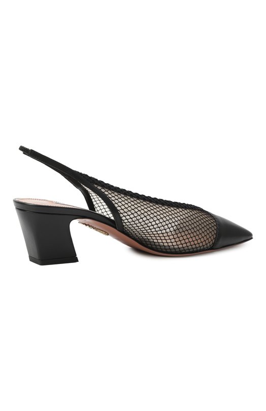 Туфли Margot 50 Aquazzura MRHMIDL0/MHN Чёрный  MRHMIDL0/MHN Фото 5
