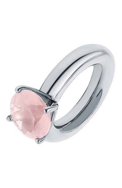Кольцо cartoon ring с розовым кварцем MOONKA, арт. cr-r-qrz, фото 1