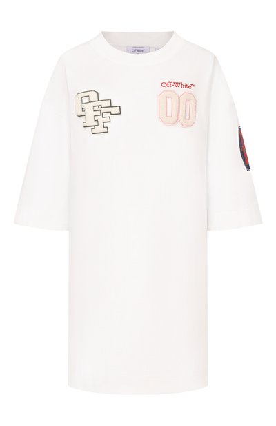 Женское хлопковое платье OFF-WHITE, арт. 0WDH00AS26JER002