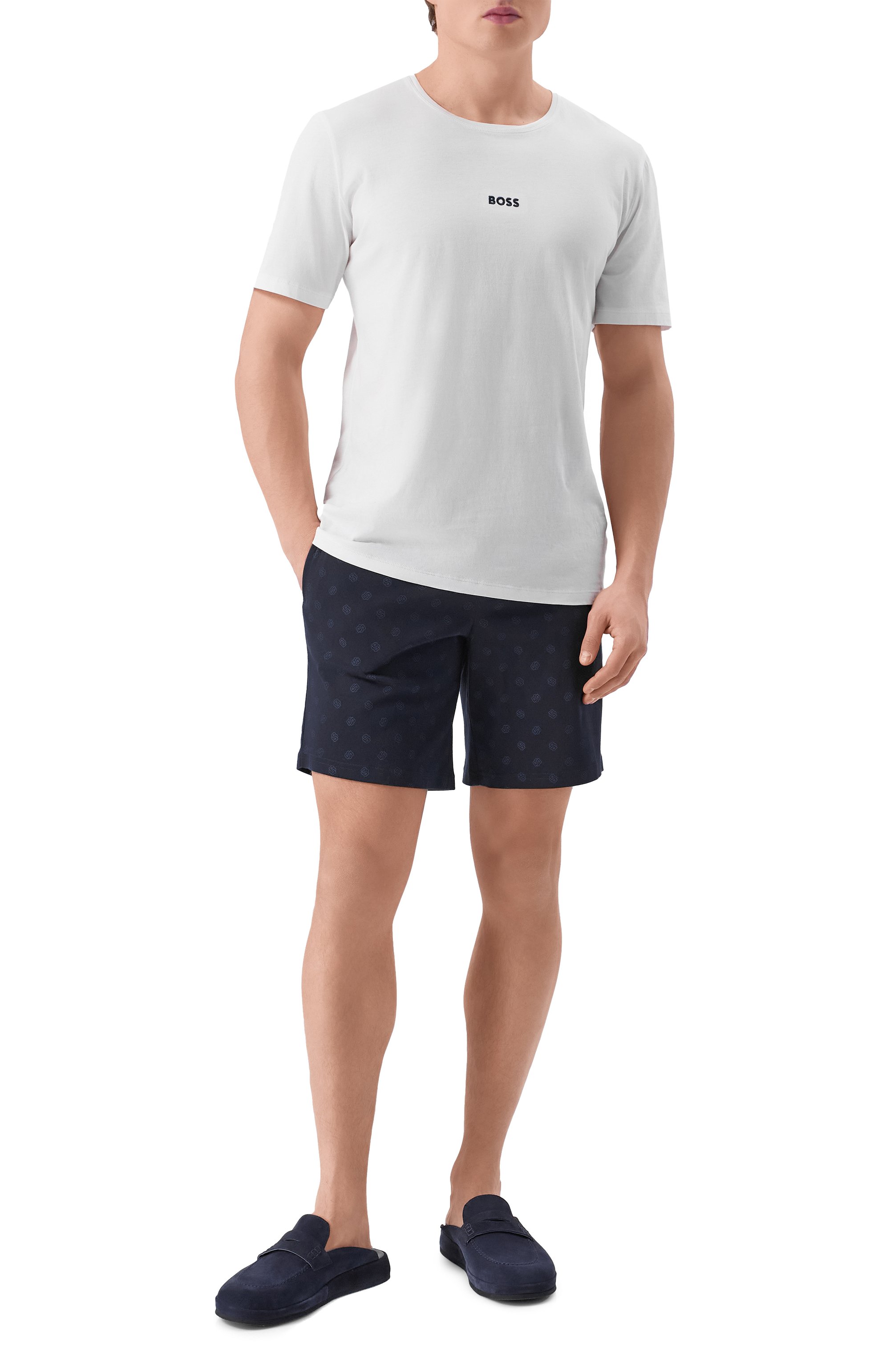 Хлопковые шорты BOSS, арт. 50535739, фото 2