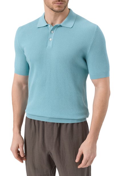 Хлопковое поло GRAN SASSO, арт. 57113/20620, фото 3