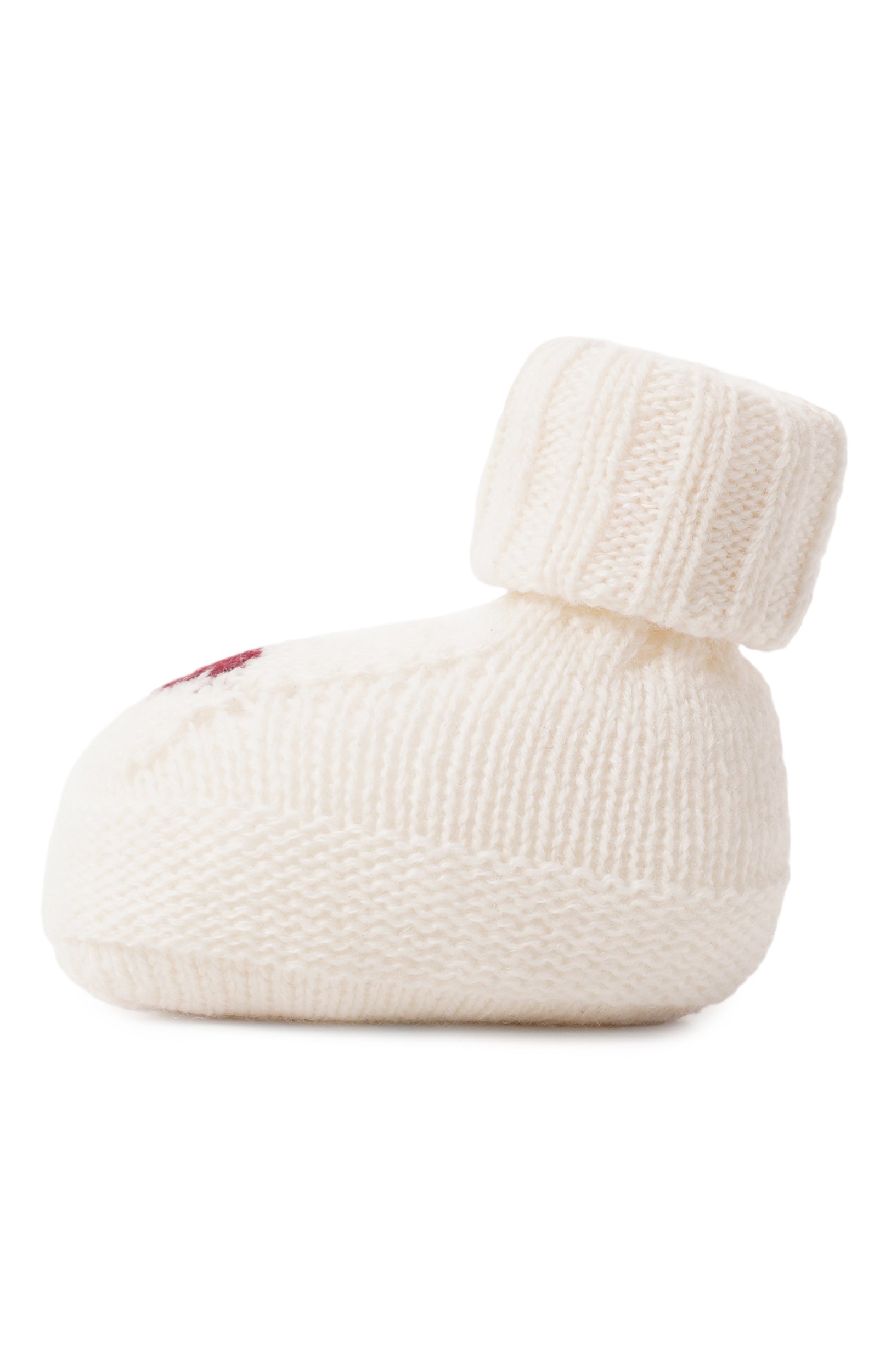 Пинетки из шерсти и кашемира BABY T, арт. 26AI143SA, фото 2
