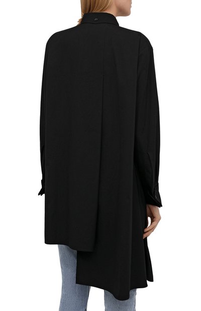 Хлопковая рубашка YOHJI YAMAMOTO, арт. FM-B51-001, фото 4