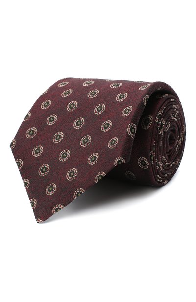 Мужской шелковый галстук KITON, арт. UCRVKLC05G39