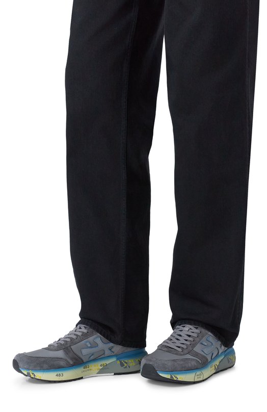 Комбинированные кроссовки Mick Premiata MICK/VAR 7865 Серый  MICK/VAR 7865 Фото 3