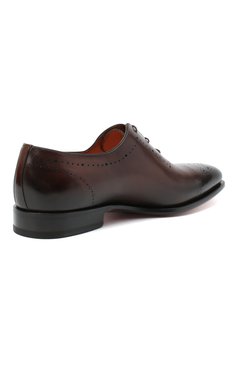 Кожаные оксфорды SANTONI, арт. MCLE17029BB1IDPNT49, фото 1