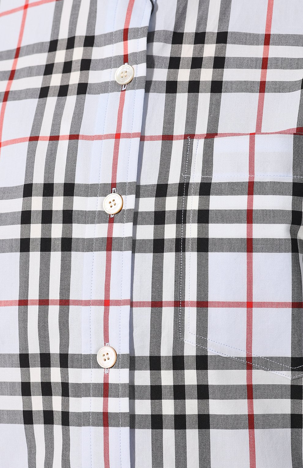 Хлопковая рубашка BURBERRY, арт. 8011835, фото 5