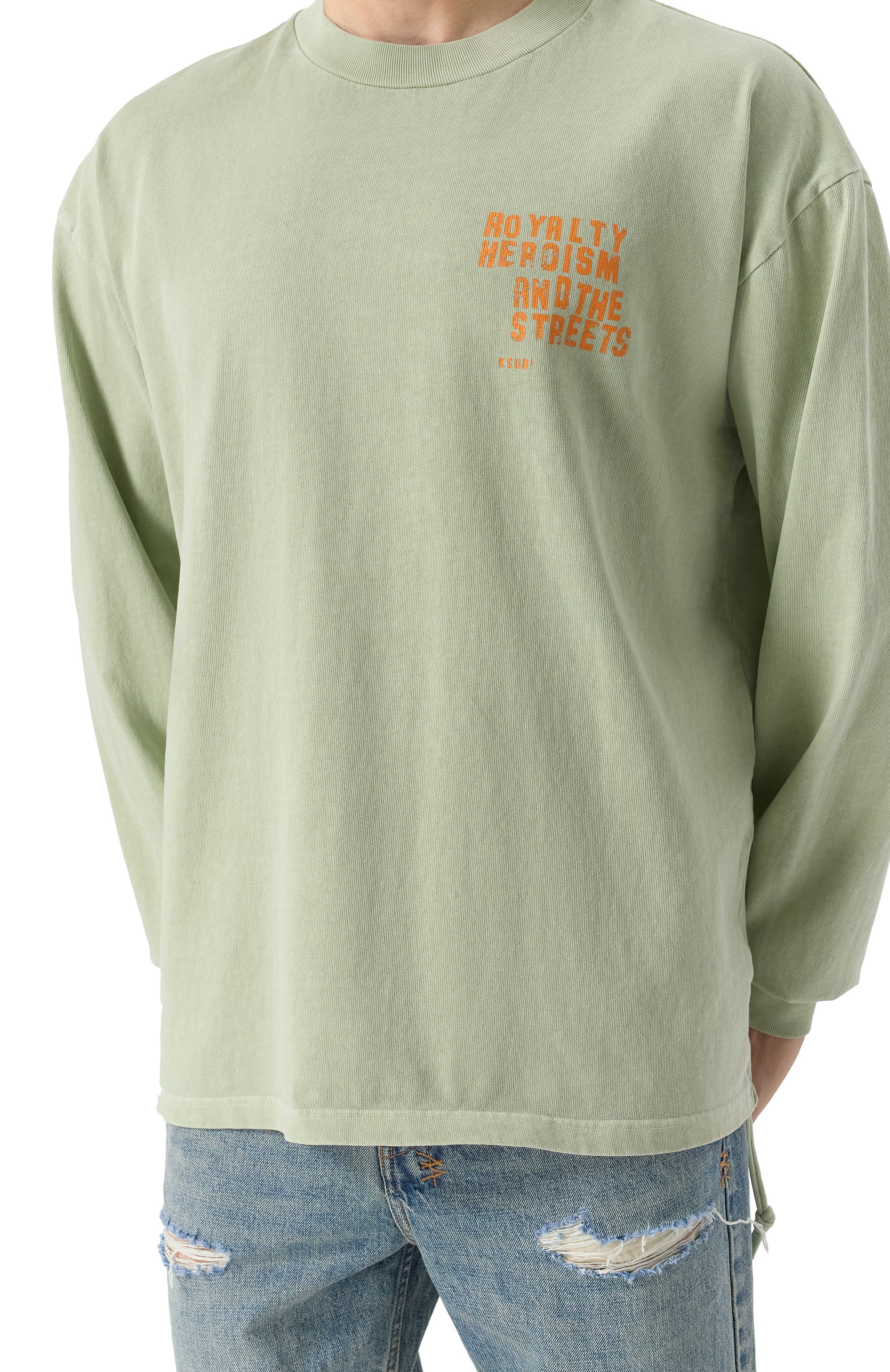 Хлопковый лонгслив KSUBI, арт. MPS25TE022, фото 5