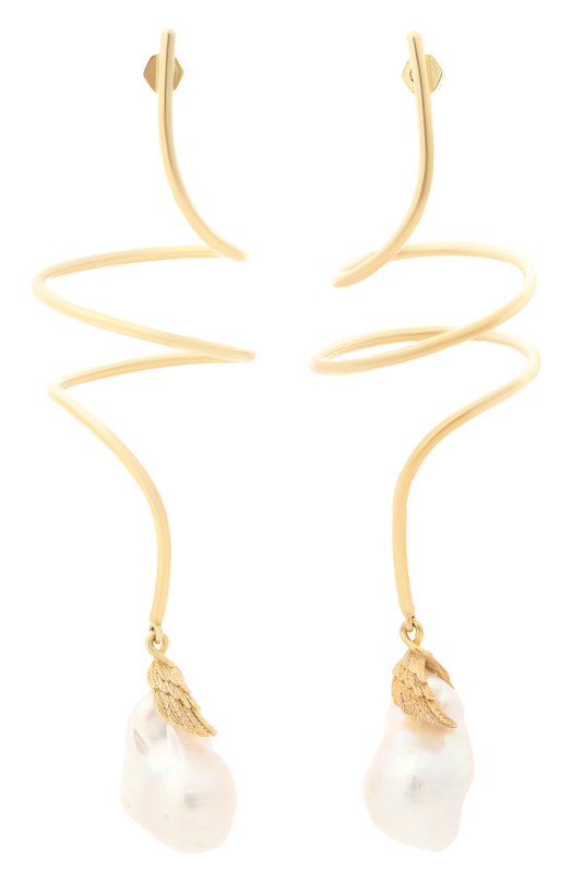 Серьги Drowning To Embrace Caviar jewellery DTE012 Жёлтый DTE012