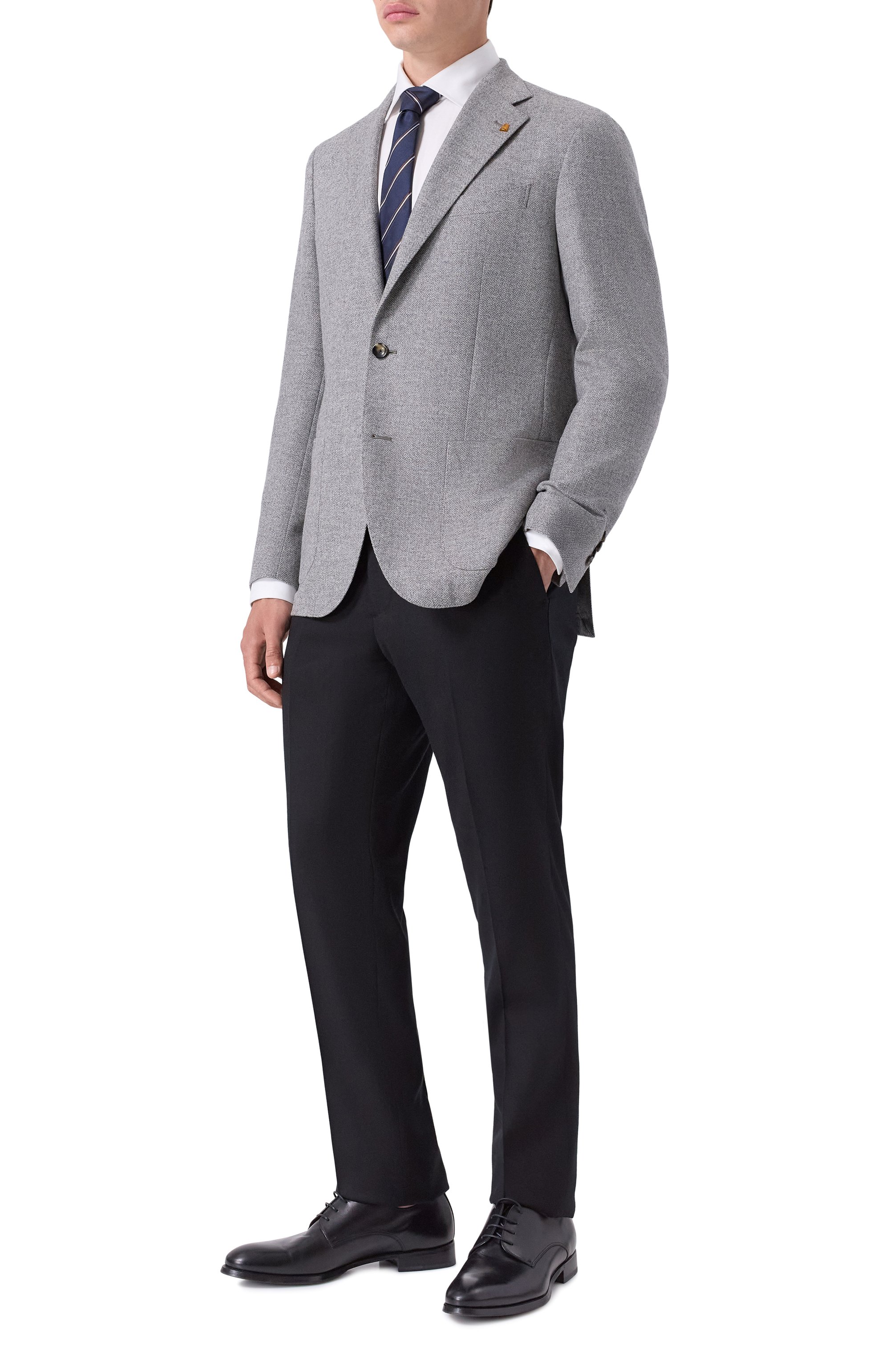 Пиджак из шерсти и кашемира SARTORIA LATORRE, арт. EF74/UG0373, фото 2