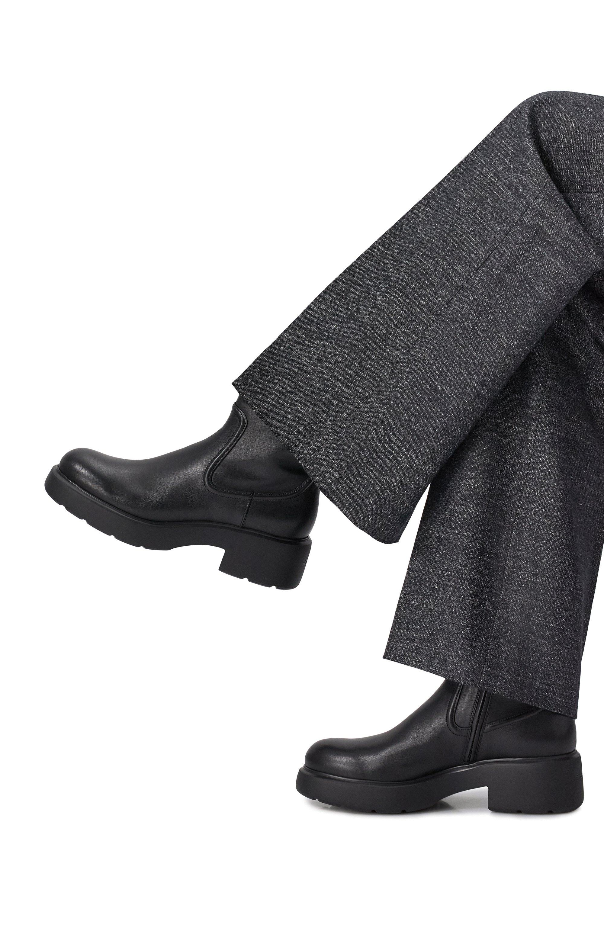 Кожаные ботинки easy SANTONI, арт. WTEG71899SM0NDYL, фото 2