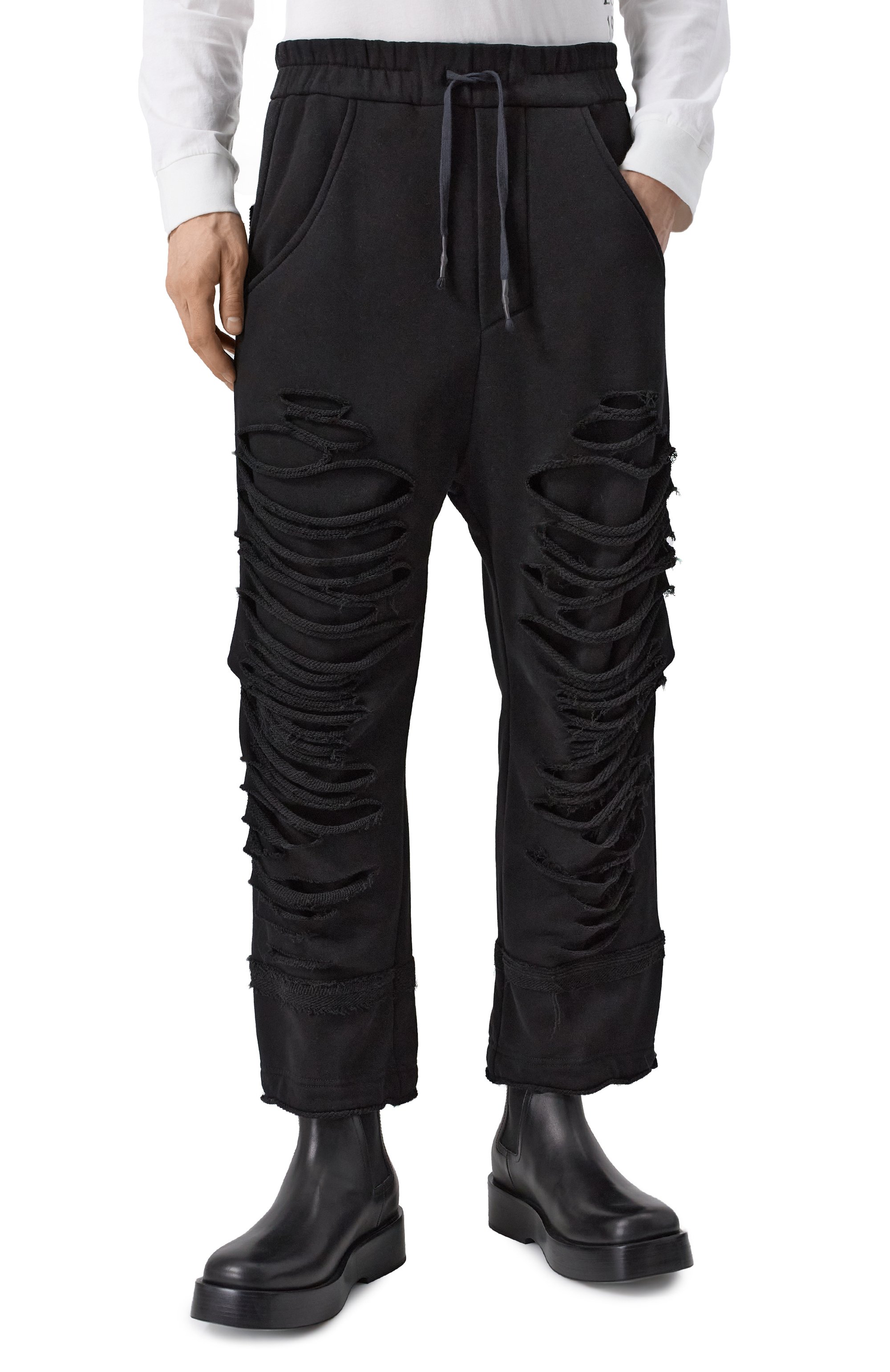 Хлопковые брюки 139DEC, арт. PN500-BK, фото 3