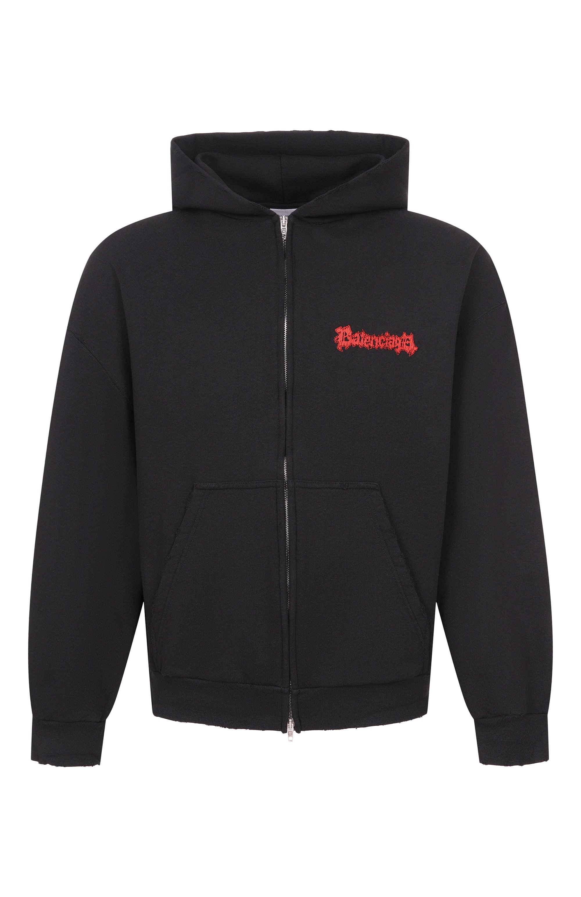 Хлопковая толстовка BALENCIAGA черного цвета по цене 193000 руб., арт. 803264/TUVD9, фото 1 Хлопковая толстовка BALENCIAGA, арт. 803264/TUVD9, фото 1