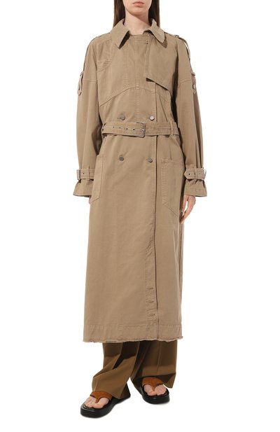 Двубортный тренч LESYANEBO, арт. SS23/DENIMTC001, фото 3