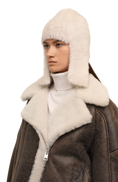 Шапка-ушанка из меха норки VICTORIA KUSENKOVA, арт. 092050024434, фото 2