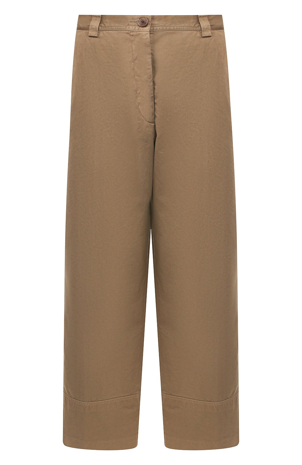 Хлопковые брюки DRIES VAN NOTEN хаки цвета по цене 31950 руб., арт. 192-30912-8288, фото 1 Хлопковые брюки DRIES VAN NOTEN, арт. 192-30912-8288, фото 1