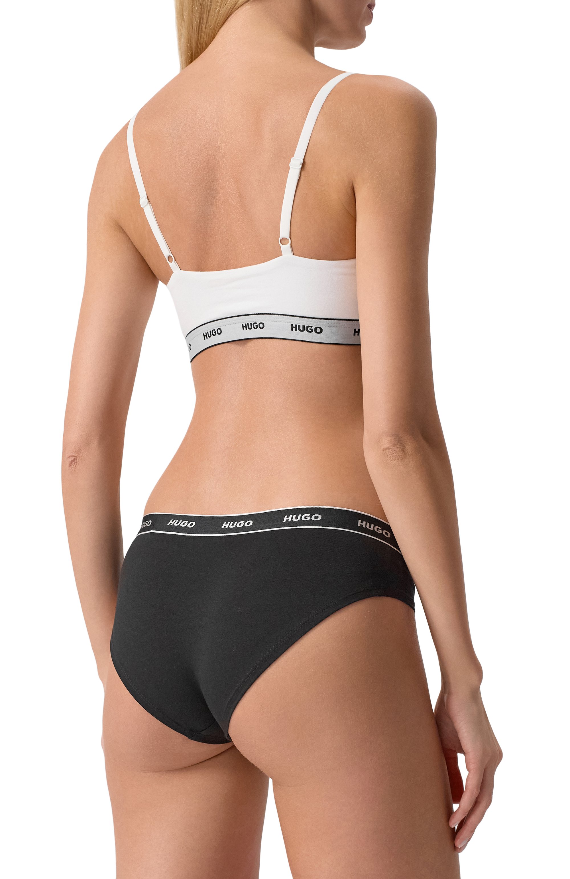 Комплект из двух хлопковых бюстгальтеров HUGO, арт. 50545691, фото 5