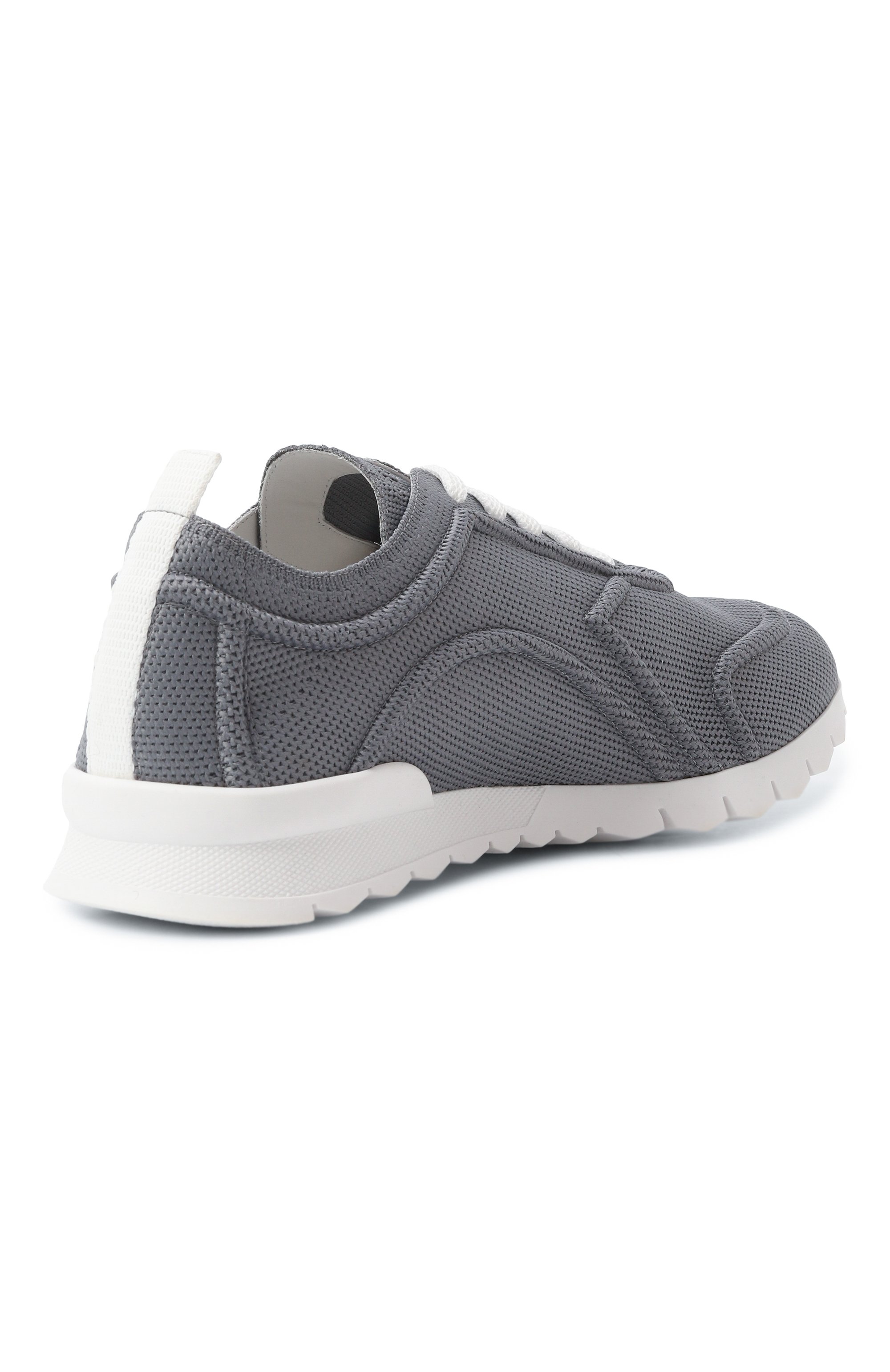 Текстильные кроссовки KITON, арт. USSA117N010630404, фото 5