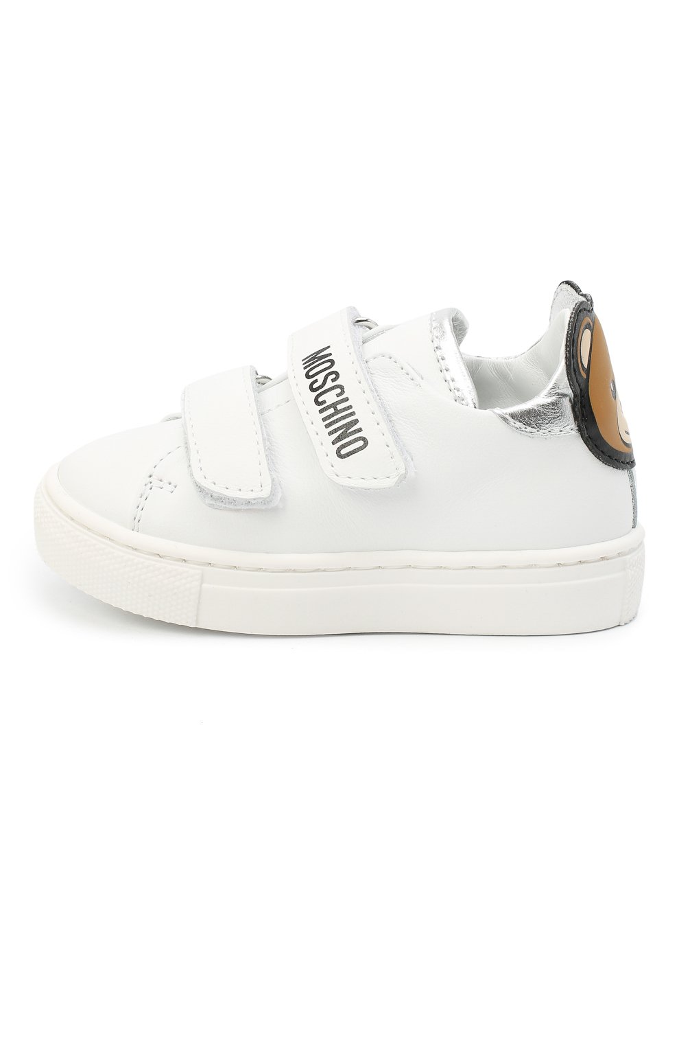 Кожаные кеды MOSCHINO, арт. 67385/KIPS/LAMINAT0/18-26, фото 2