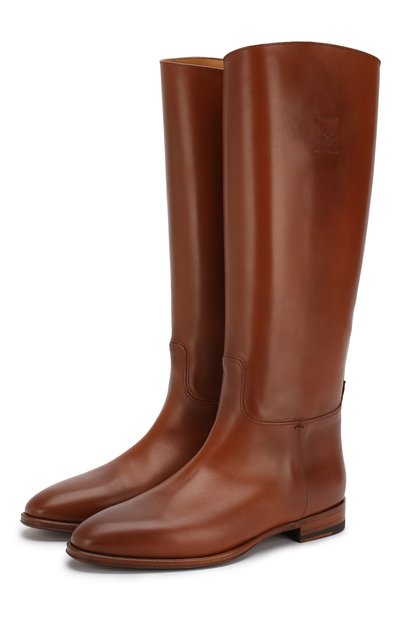 Кожаные сапоги RALPH LAUREN, арт. 800768211, фото 1